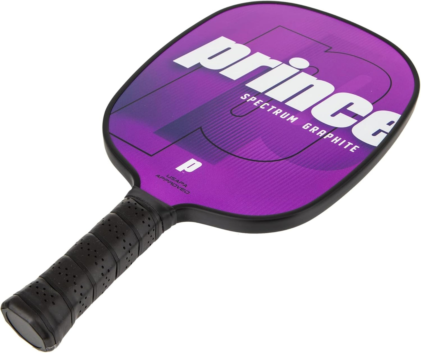 Spectrum Graphite Pickleball Paddle, Purple, 0.5 Inch Polypropylene Honeycomb Core, Graphite Face, Universal Grip