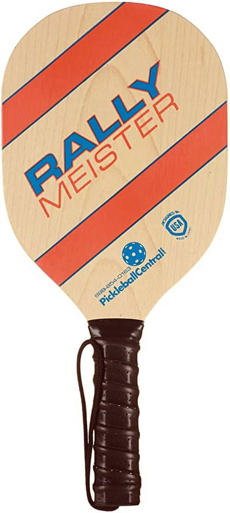 Rally Meister Complete Beginner Pickleball Set with Portable Pickleball Net (Net + 4 Paddles + 4 Pickleballs + Drawstring Bag + Rules/Strategy Guide + Line Chalk)