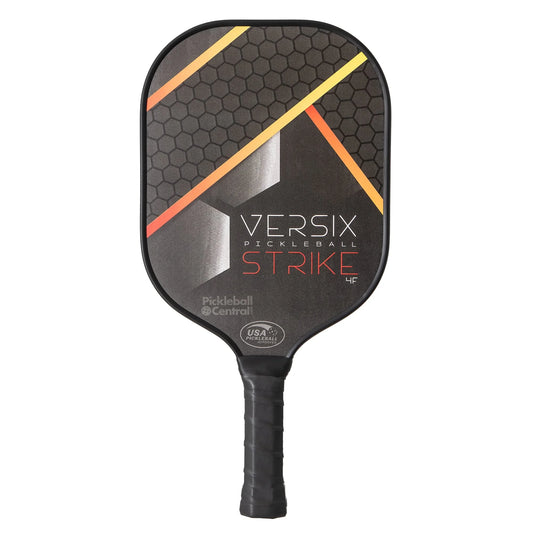 Lightweight VERSIX Strike 4F Pickleball Paddle - Perfect Grip & Vibrant Orange! 🎾✨