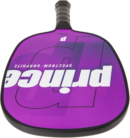 Spectrum Graphite Pickleball Paddle, Purple, 0.5 Inch Polypropylene Honeycomb Core, Graphite Face, Universal Grip