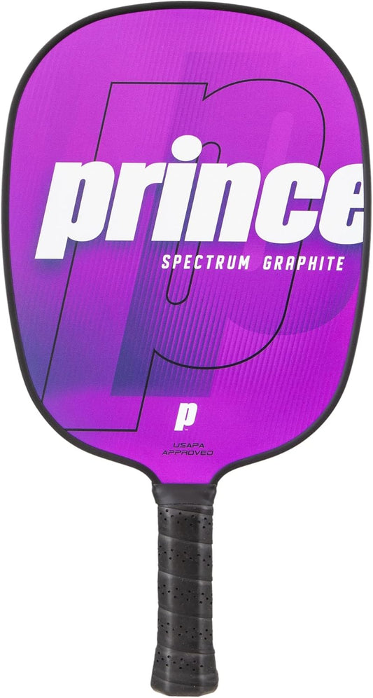 Spectrum Graphite Pickleball Paddle, Purple, 0.5 Inch Polypropylene Honeycomb Core, Graphite Face, Universal Grip