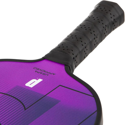 Spectrum Graphite Pickleball Paddle, Purple, 0.5 Inch Polypropylene Honeycomb Core, Graphite Face, Universal Grip